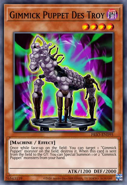 Gimmick Puppet Des Troy Card Image