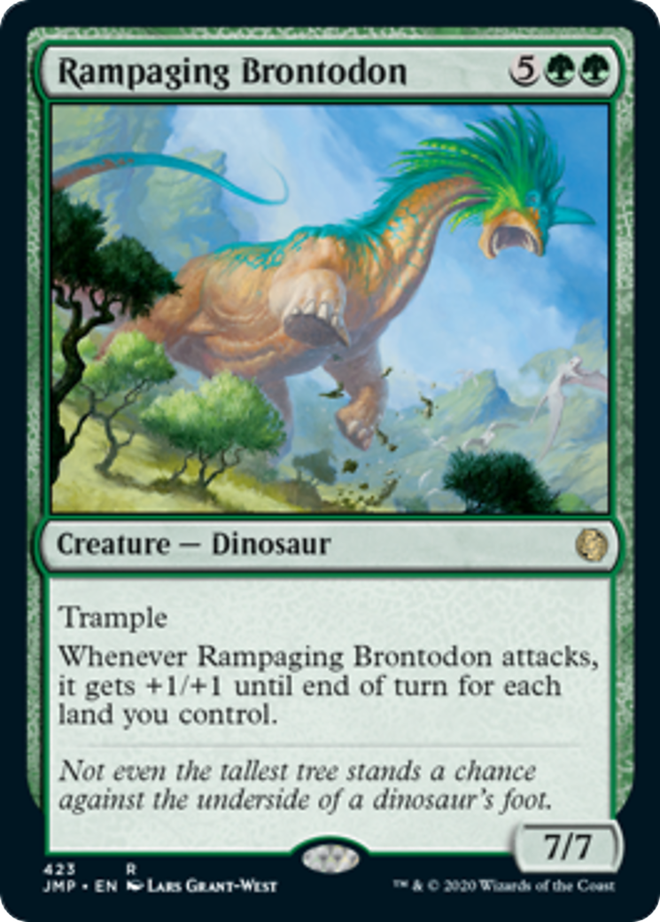 Rampaging Brontodon Card Image