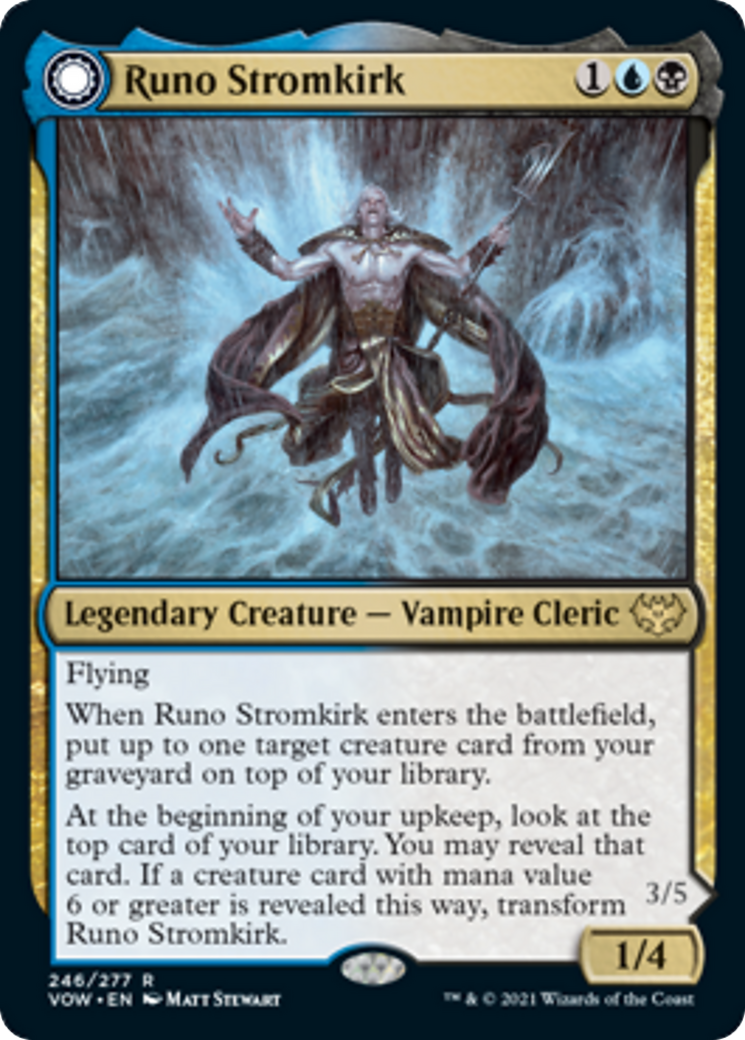 Runo Stromkirk // Krothuss, Lord of the Deep Card Image