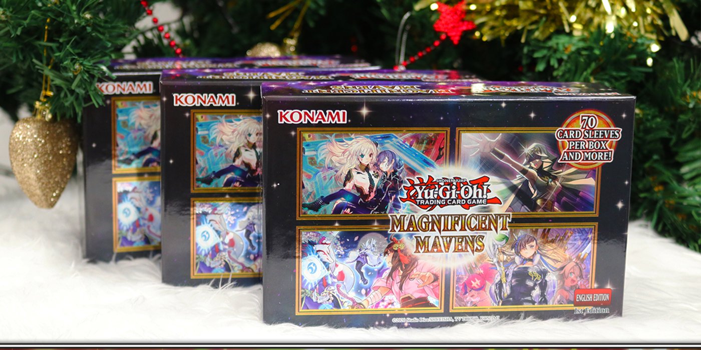 Yu-Gi-Oh's 8th Day of Giveaways Starts the New Year With Magnificent Mavens Boxes