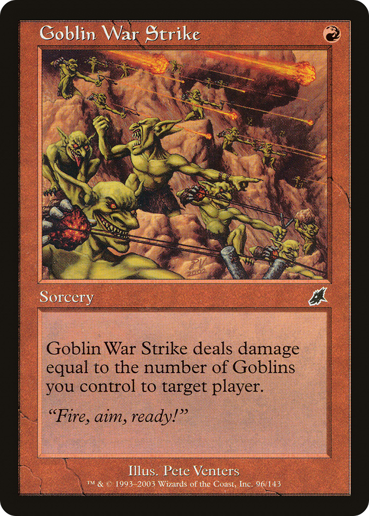 Goblin War Strike Card Image