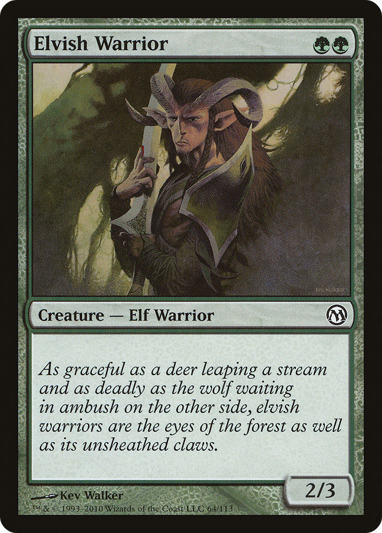 Elvish Warrior Card Image