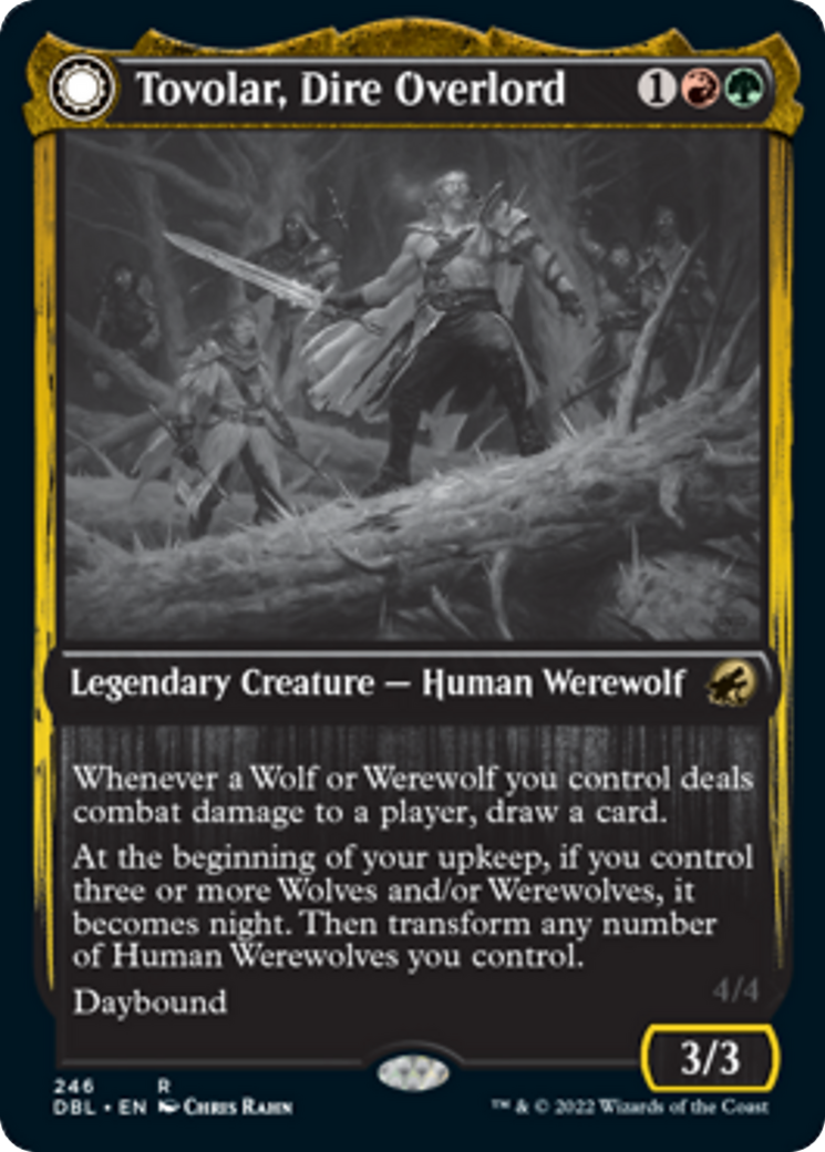 Tovolar, Dire Overlord // Tovolar, the Midnight Scourge Card Image