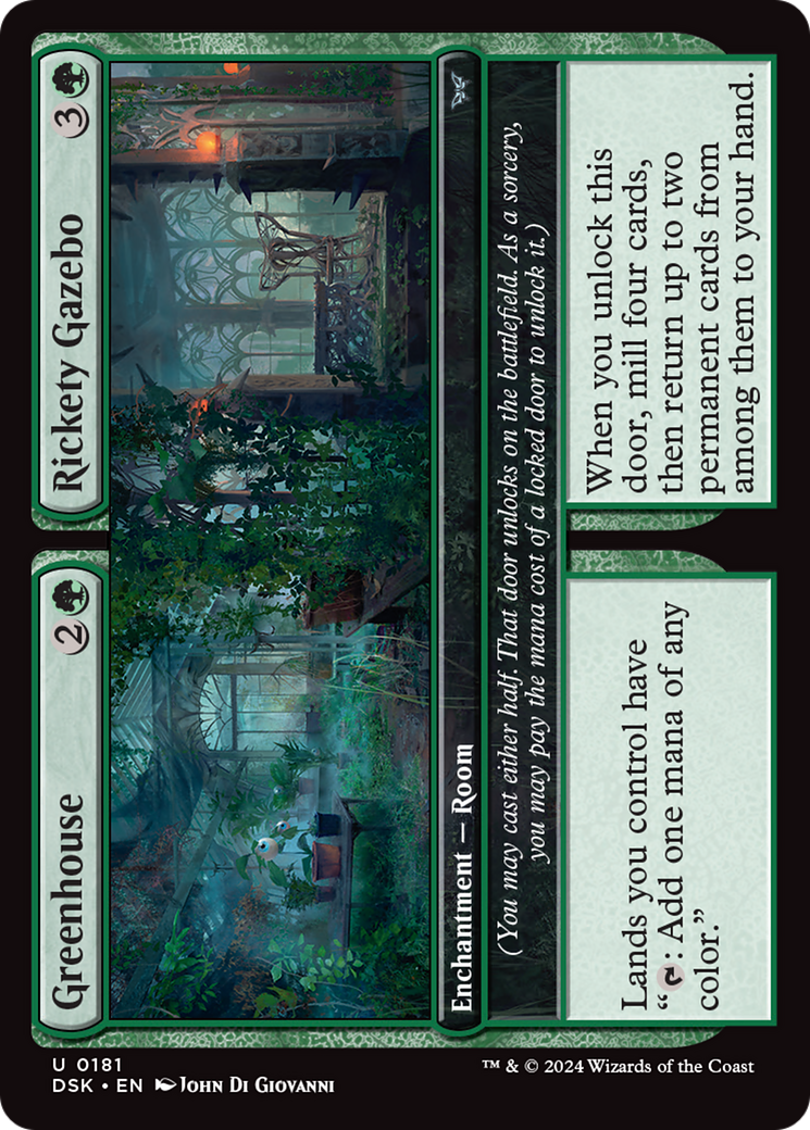 Greenhouse // Rickety Gazebo Card Image