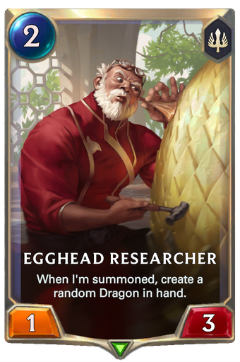 Egghead Researcher Card Image