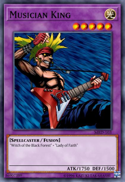 Musician King Card Image