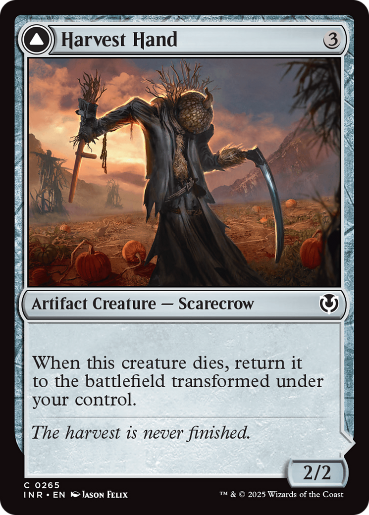 Harvest Hand // Scrounged Scythe Card Image