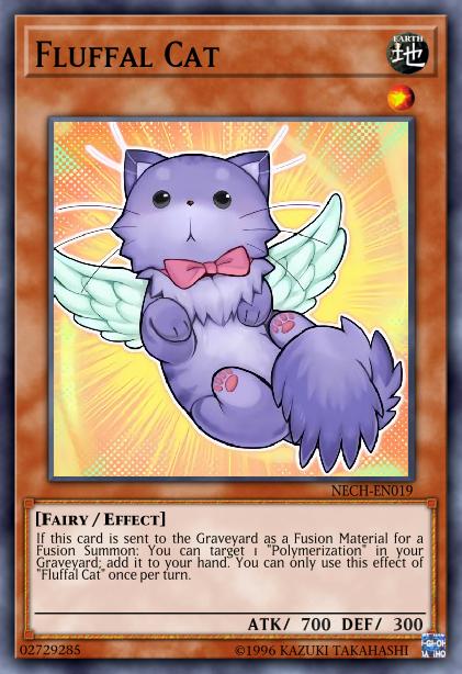 Fluffal Cat Card Image