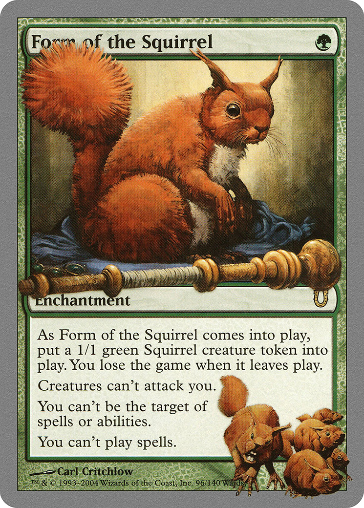 Form of the Squirrel Card Image