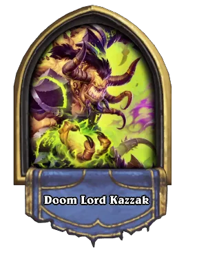 Doom Lord Kazzak Card Image