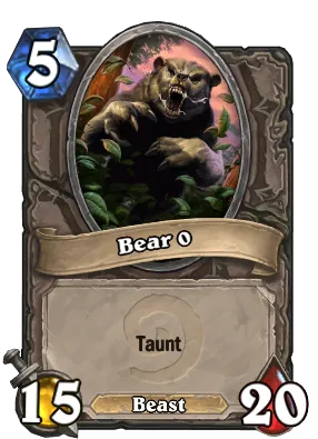 Bear {0} Card Image