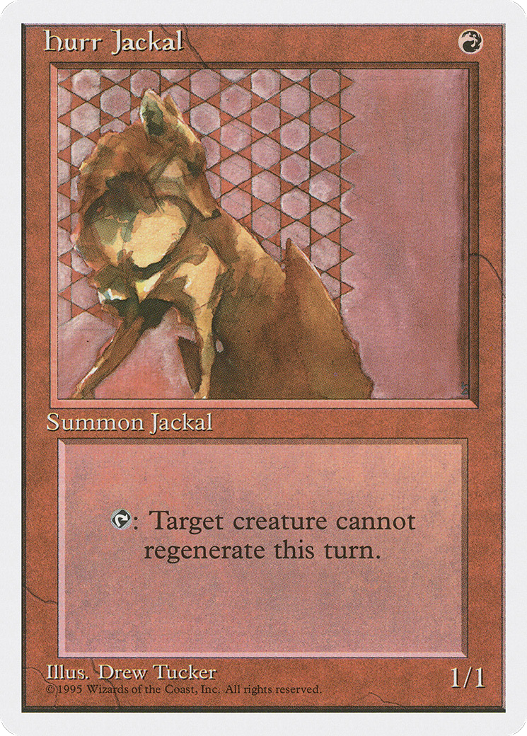 Hurr Jackal Card Image