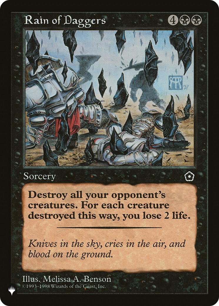 Rain of Daggers Card Image