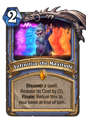Infinitize the Maxitude Card Image