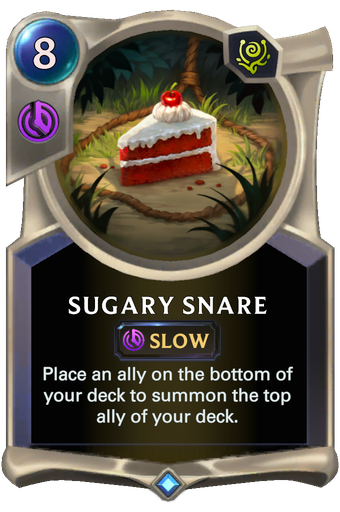 Sugary Snare Card Image