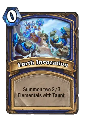 Earth Invocation Card Image