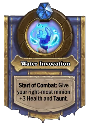 Water Invocation Card Image