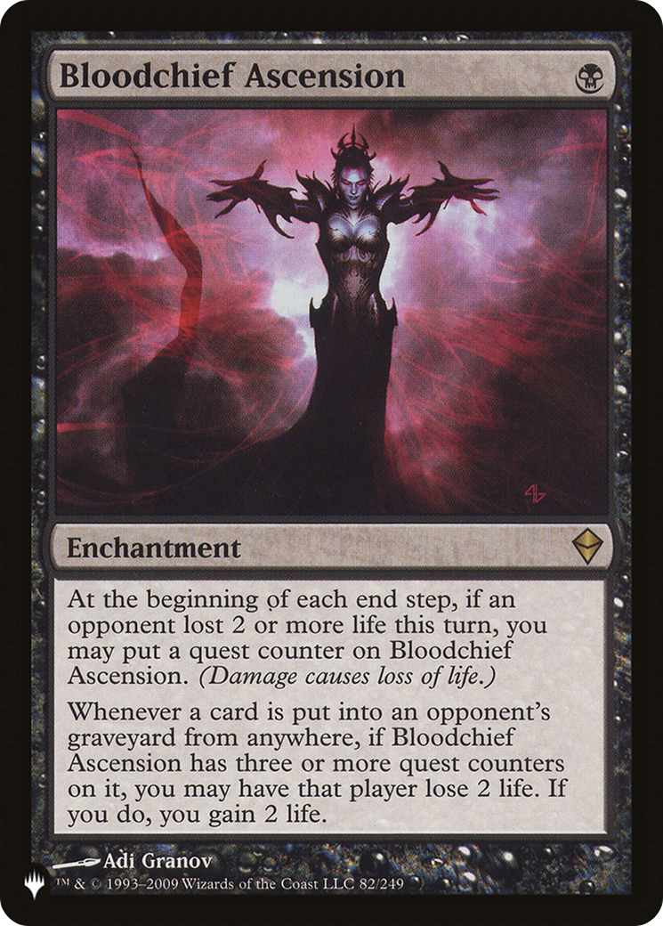 Bloodchief Ascension Card Image