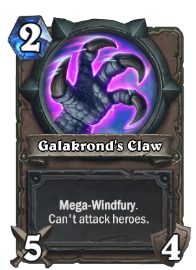 Galakrond's Claw Card Image