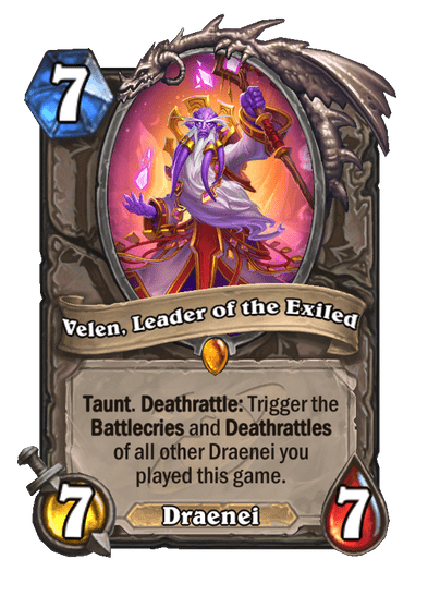 Velen, Leader of the Exiled Card Image