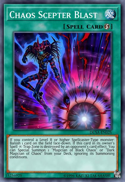 Chaos Scepter Blast Card Image