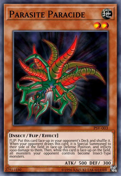 Parasite Paracide Yu-Gi-Oh Card, Art 2