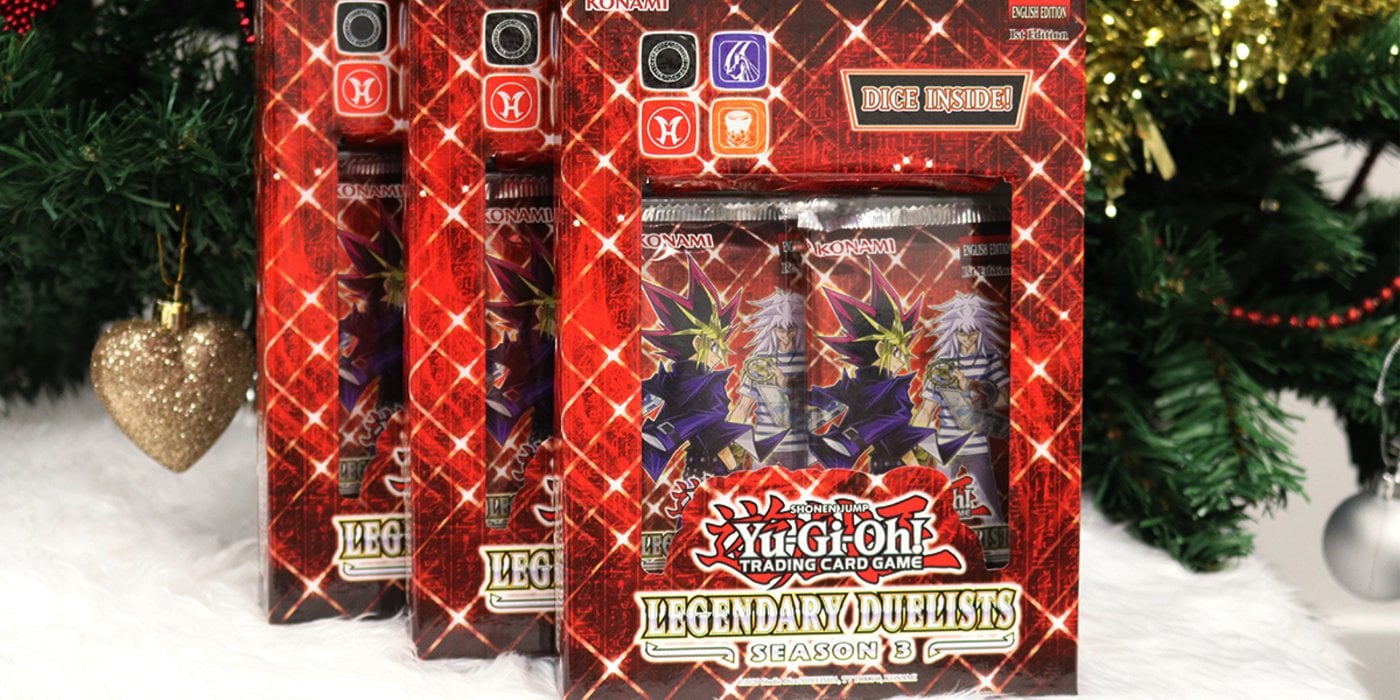 Yu-Gi-Oh's 12th Day of Giveaways Concludes With 3 Sets of Legendary Duelists Season 3 Packs