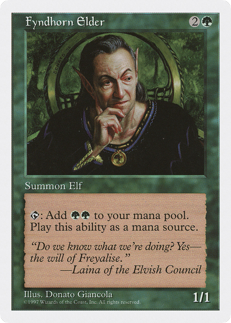 Fyndhorn Elder Card Image