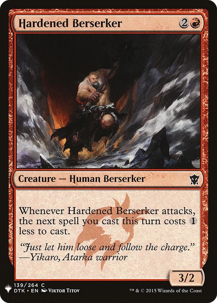Hardened Berserker Card Image