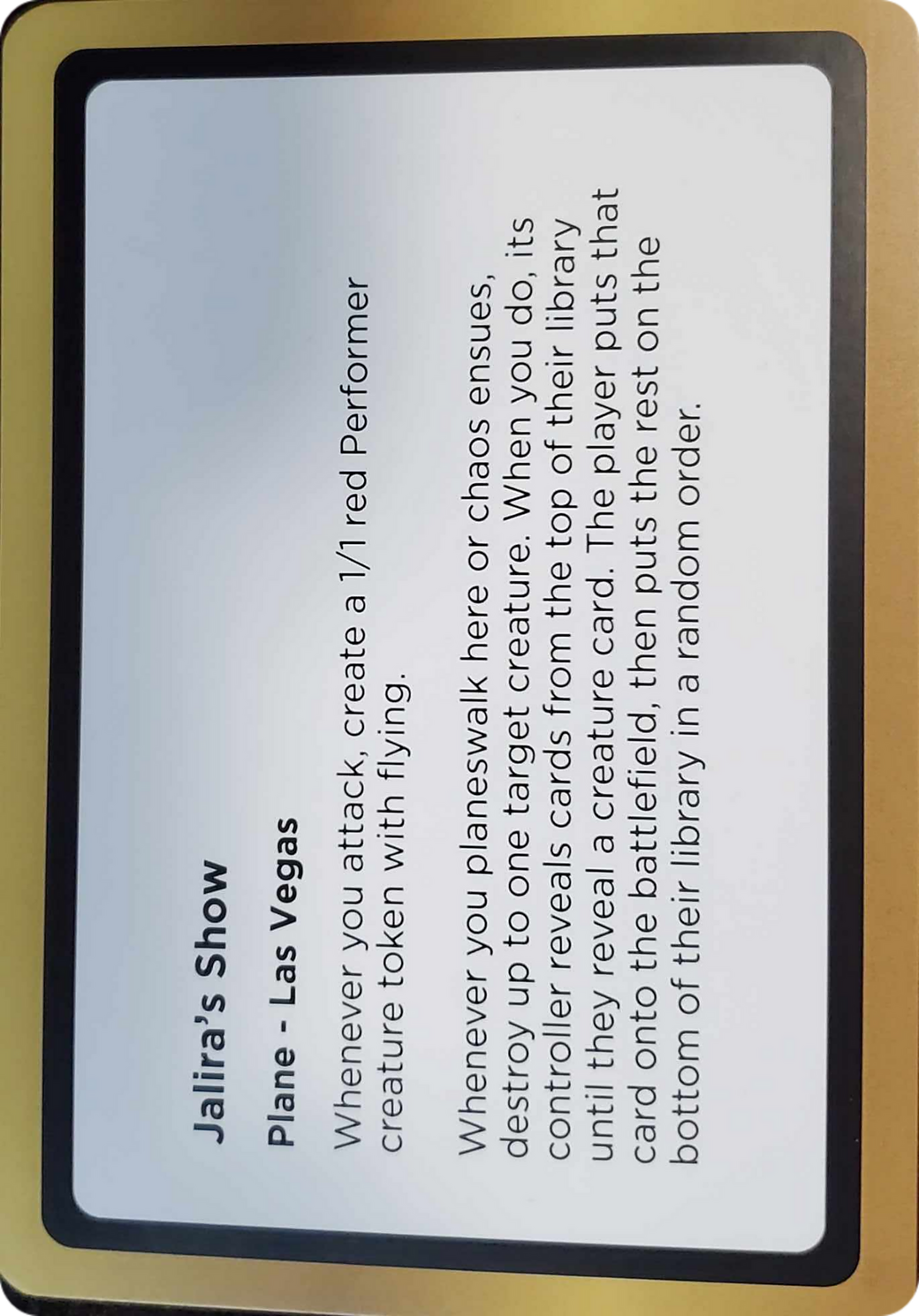 Jalira's Show Card Image