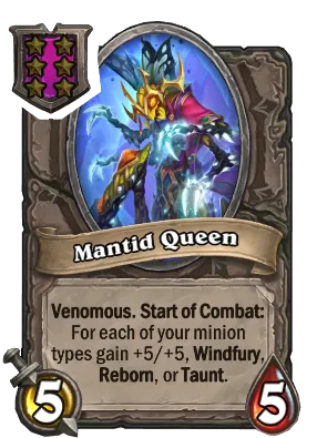 Mantid Queen Card Image