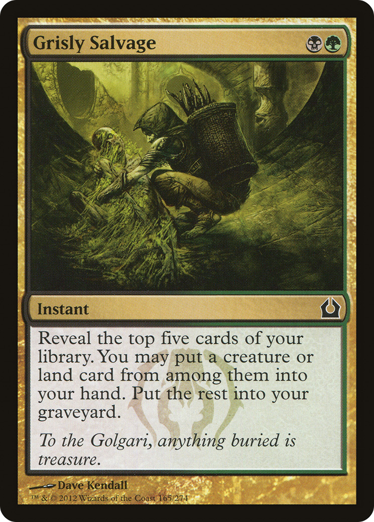 Grisly Salvage Card Image