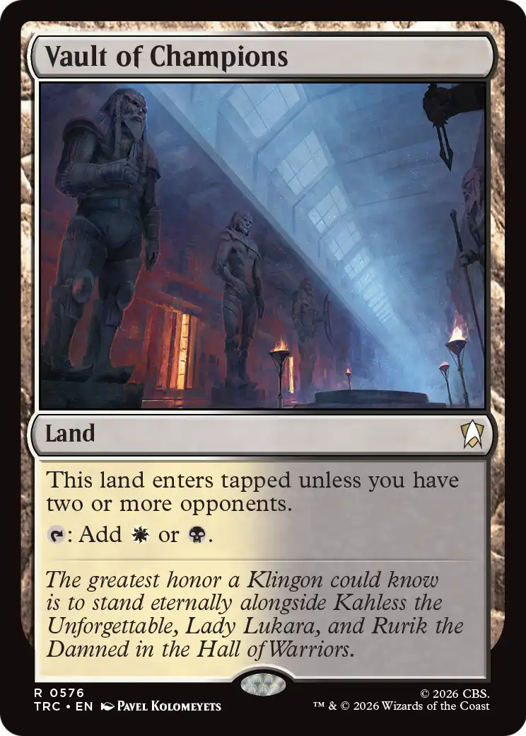 Vault of Champions Magic: The Gathering card