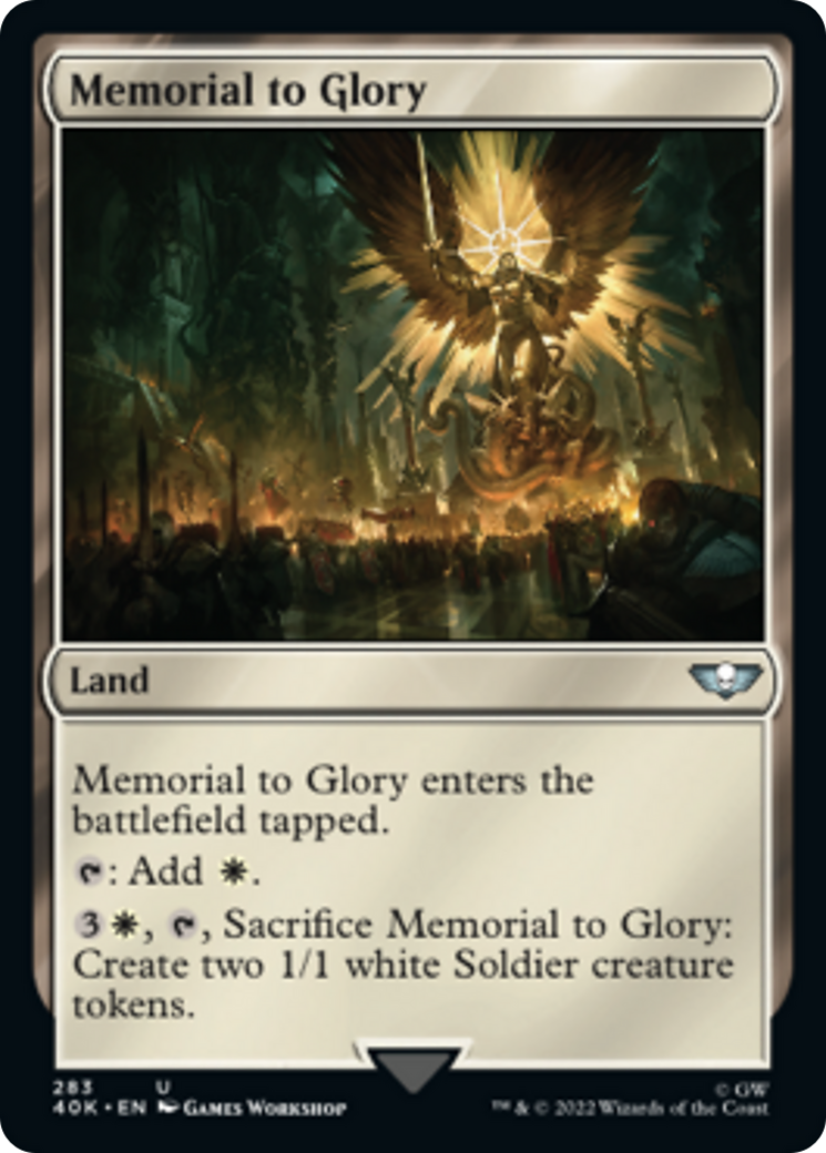 Memorial to Glory Card Image