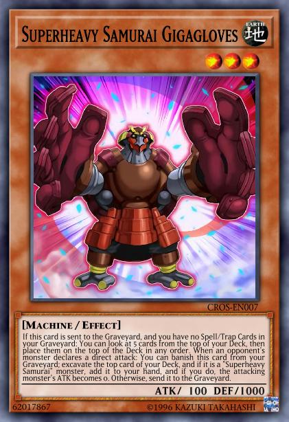 Superheavy Samurai Gigagloves Card Image