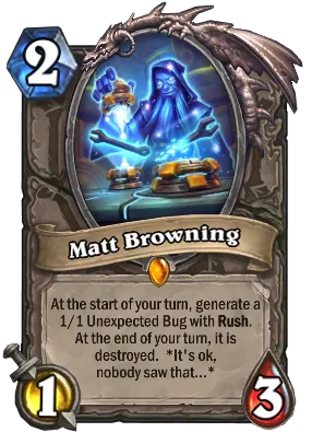 Matt Browning Card Image