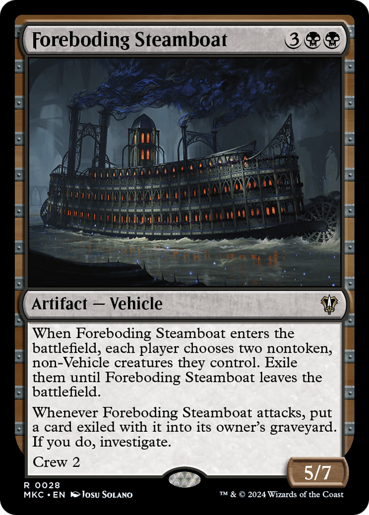 Foreboding Steamboat Card Image