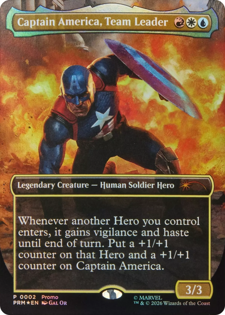 Captain America, Team Leader