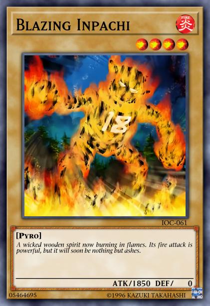 Blazing Inpachi Card Image