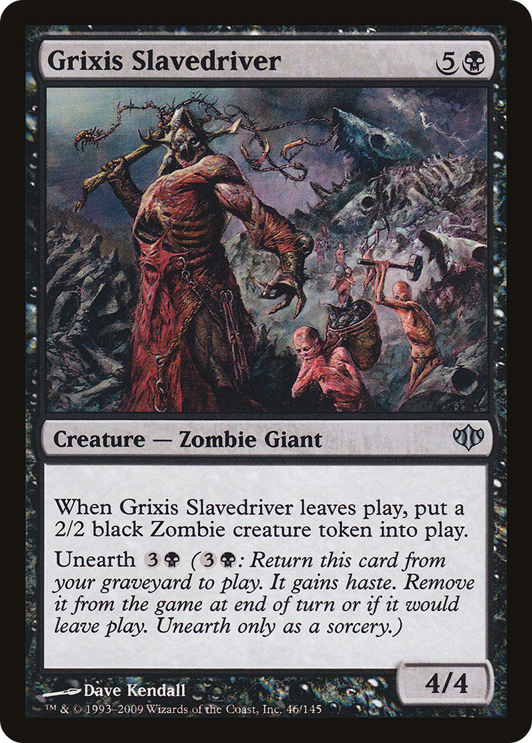 Grixis Slavedriver Card Image