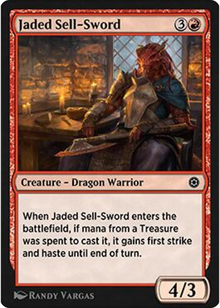 Jaded Sell-Sword Card Image