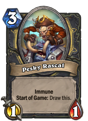 Pesky Rascal Card Image