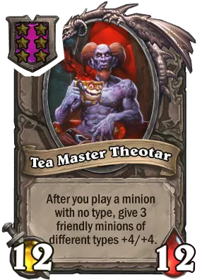 Tea Master Theotar Card Image