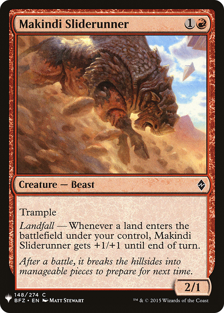 Makindi Sliderunner Card Image