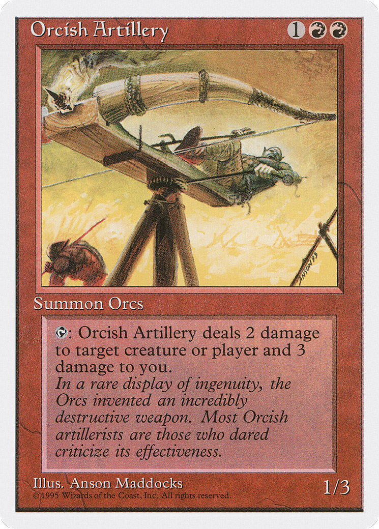 Orcish Artillery Card Image