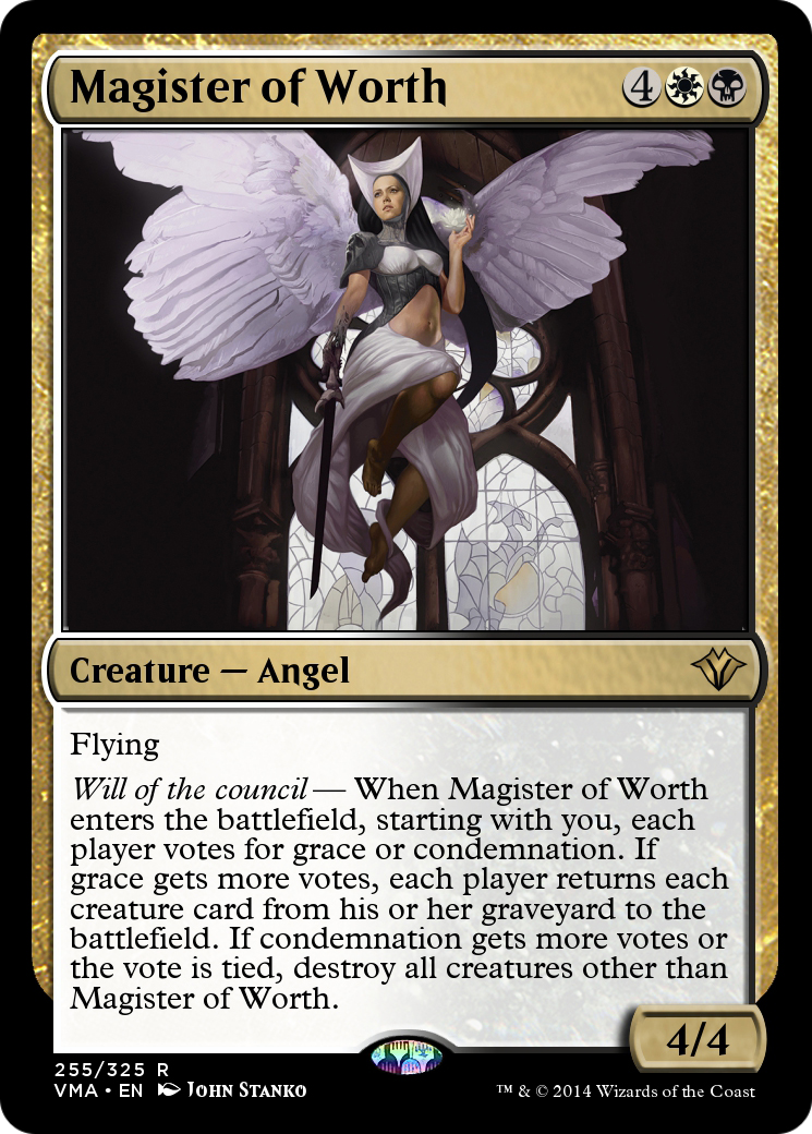 Magister of Worth Card Image