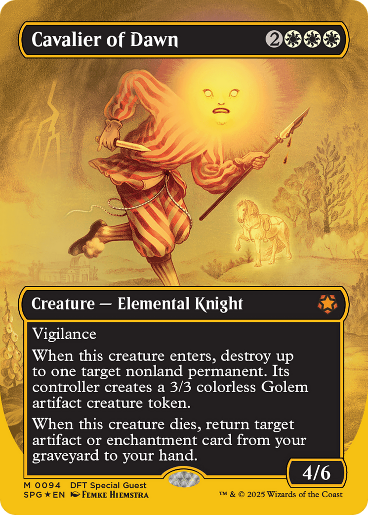 Cavalier of Dawn Card Image