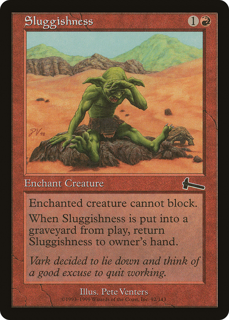 Sluggishness Card Image