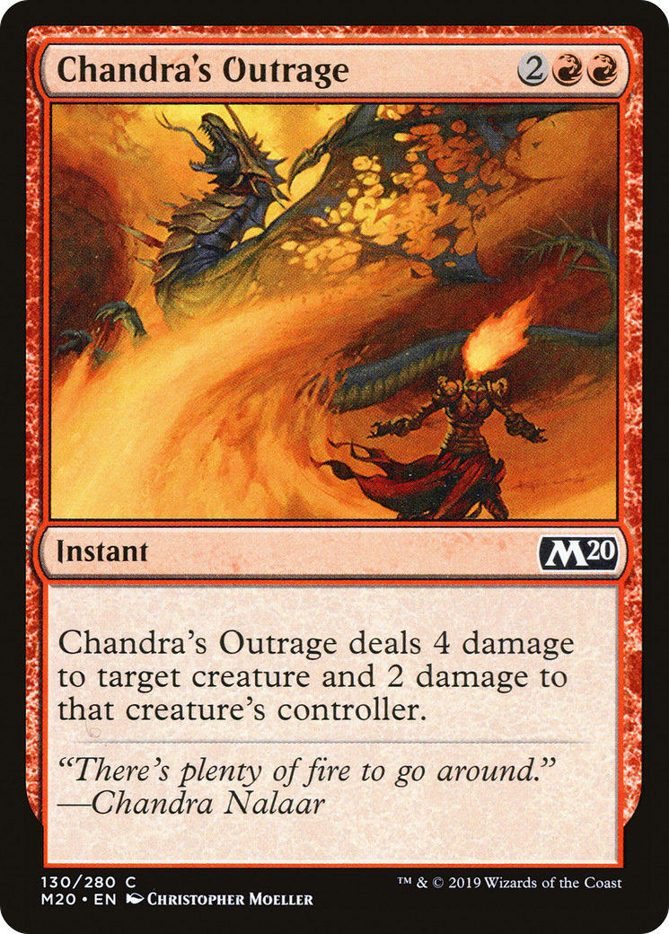 Chandra's Outrage Card Image