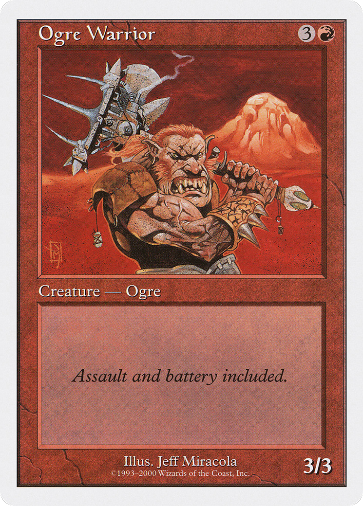 Ogre Warrior Card Image